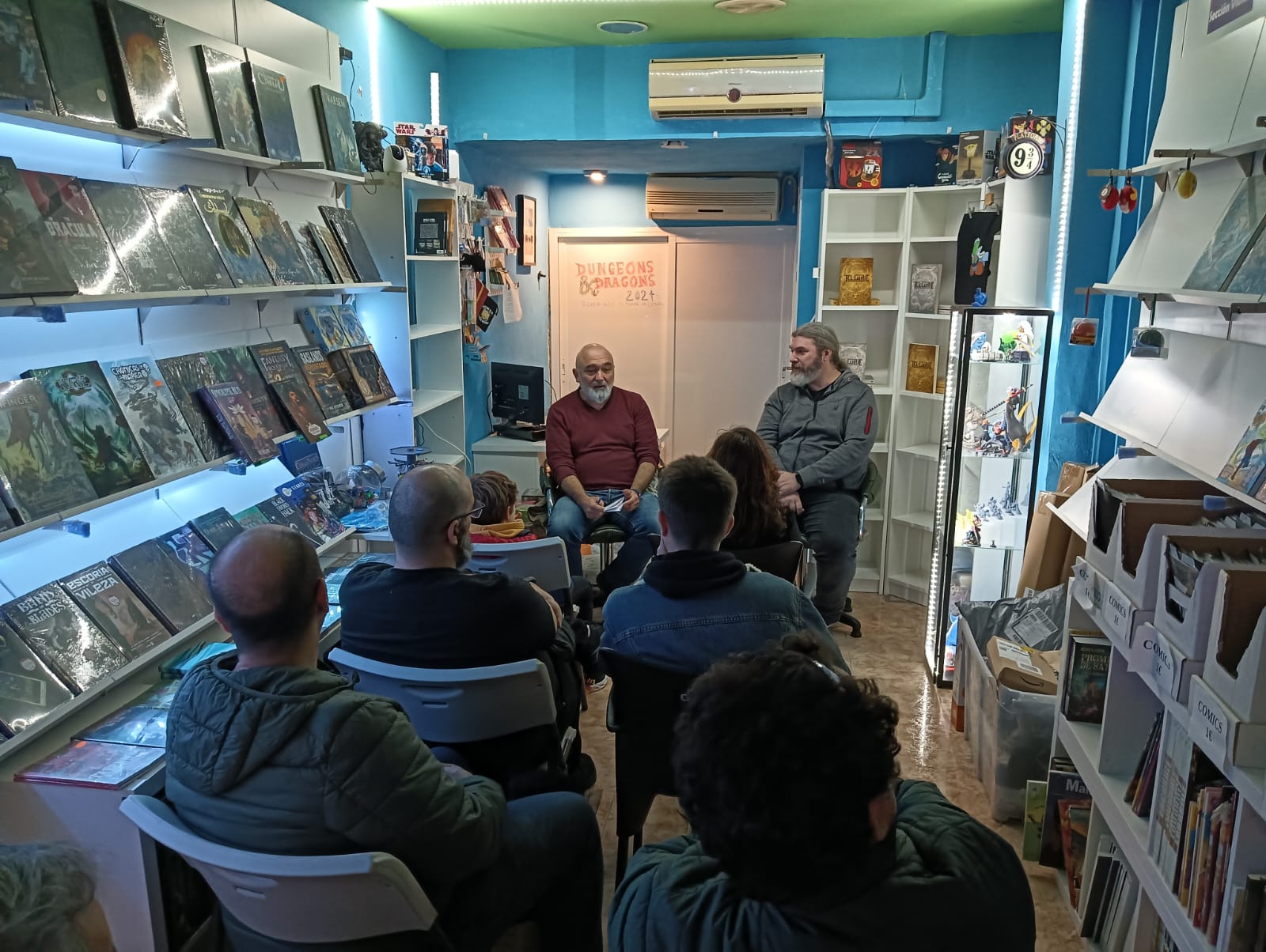 Presentación en Namek Comics & Games